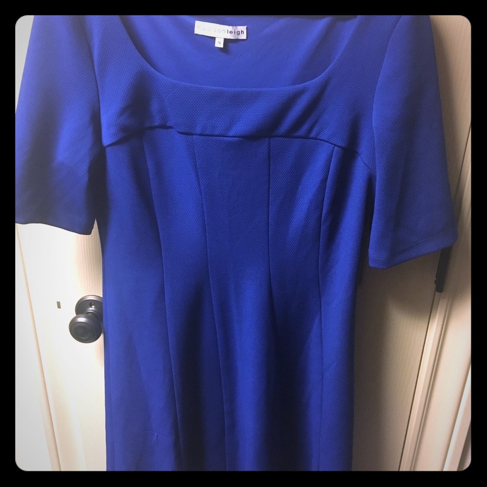 Madison Leigh cobalt dress